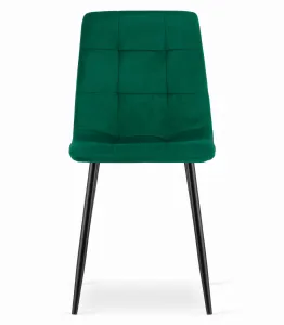 Kreslo KARA - tmavozelený zamat x 2 9401 71 00 00