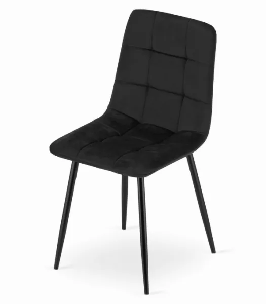 Kreslo KARA - čierny zamat x 2 9401 71 00 00