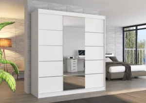 ArtAdrk Šatníková skriňa  BERGEN  | biela 200 cm