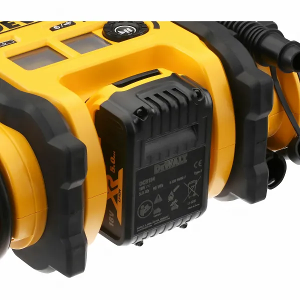 DEWALT DCC018N Kompresor 18V/230V/12V 11bar/160PSI bez AKU