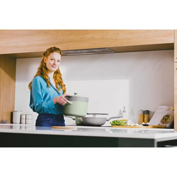 Silikónový parný kôš a sitko 24 cm