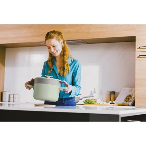Silikónový parný kôš a sitko 24 cm