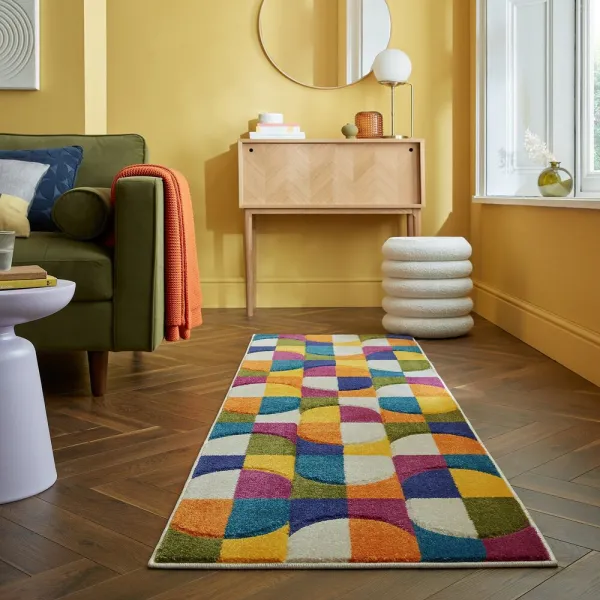Flair Rugs koberce Behúň Spectrum Chacha Multi - 66x230 cm
