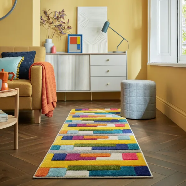 Flair Rugs koberce Behúň Spectrum Mambo Multi - 66x230 cm