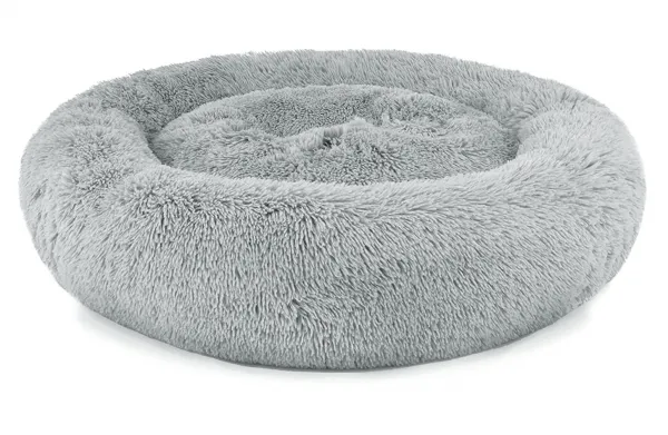 Plyšové brloh L 80cm - svetlo šedá 6307 90 98 99