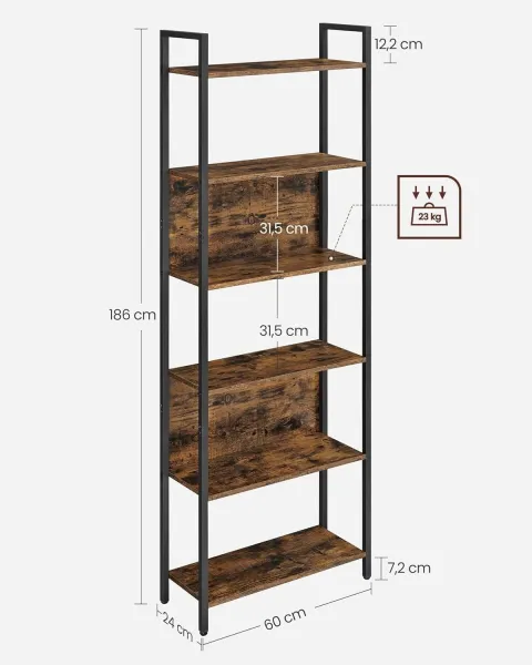 Regál na knihy - LLS113B01 9403 20 80 00