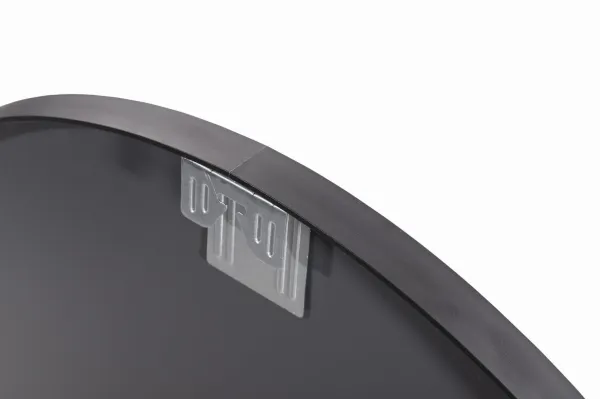 Zrkadlo 40 cm čierny rám 7009 92 00 00