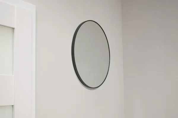 Zrkadlo 40 cm čierny rám 7009 92 00 00