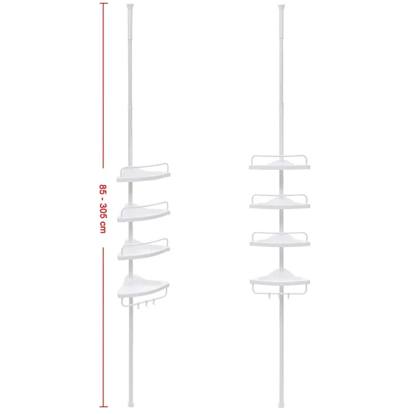 Teleskopická kúpeľňová polica - BCB001A 9403 20 80 00