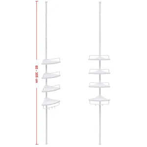 Teleskopická kúpeľňová polica - BCB001A 9403 20 80 00