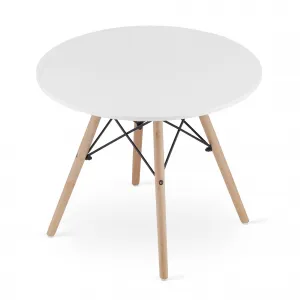 Okrúhly stôl MAKSI 60 cm - biely 9403 20 80 00