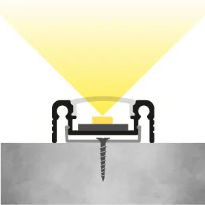 LEDprodukt Úchytka pre LED lištu povrchovú S13