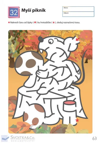Môj prvý pracovný zošit Bludiská