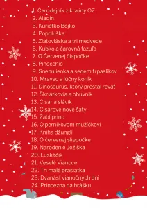 Adventný kalendár plný kníh