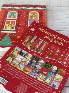 Adventný kalendár plný kníh