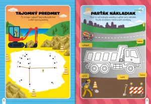 Bagre a nákladiaky Aktivity so samolepkami