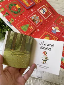 Adventný kalendár plný kníh