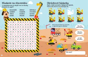 Aktivity so samolepkami - Na stavbe