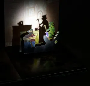 Červená čiapočka - Pop-up Hra s tieňmi