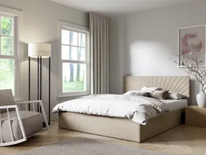 ArtPK Manželská posteľ LUCY 04 | 180 x 200 cm Farba: Trinity 01