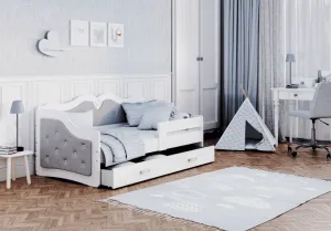 ArtAJ Detská posteľ LEIA K | 80 x 180 cm Farba: Biela