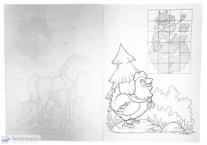 Na venkově - nálepkové puzzle / Na vidieku - Nálepkové puzzle