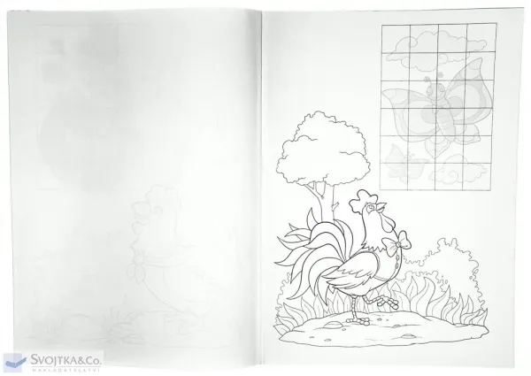 Na venkově - nálepkové puzzle / Na vidieku - Nálepkové puzzle