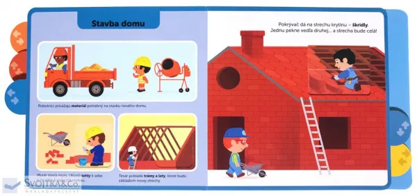 Na stavbe  Moja knižka s pohyblivými prvkami