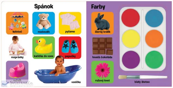 Pozri sa pod okienko - Prvých 100 slov