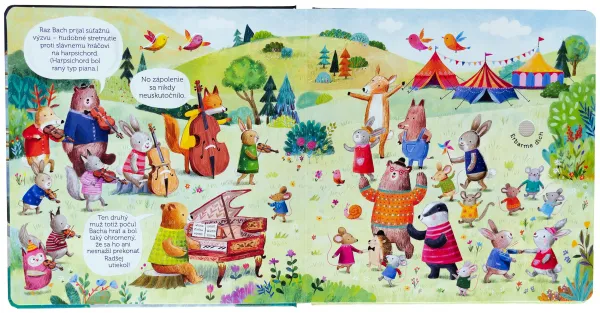 Orchester zvieratiek hrá Bacha