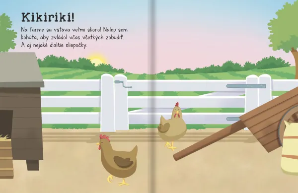 Na farme - Kniha plná samolepiek