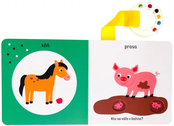 Na farme - bábätko objavuje svet