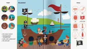 Piráti - 101 vecí na hľadanie a nalepovanie