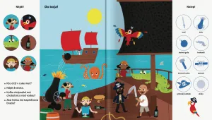 Piráti - 101 vecí na hľadanie a nalepovanie