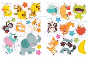 Veľké samolepky pre malé ruky Mláďatá