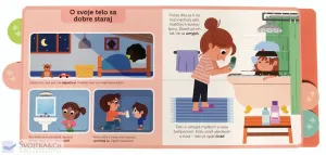 Ľudské telo Moja knižka s pohyblivými prvkami