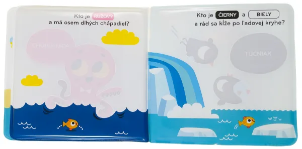 Malá rybička – Čarovná knižka do vody