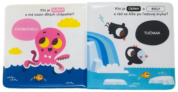 Malá rybička – Čarovná knižka do vody