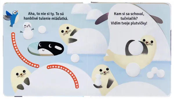 Kam si sa schoval, tučniačik?