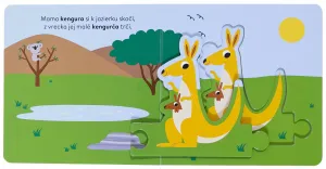Mamičky a mláďatká Knižka s puzzle