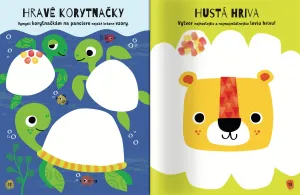 Kráľovstvo zvierat - Kniha aktivít s farebnou paletou
