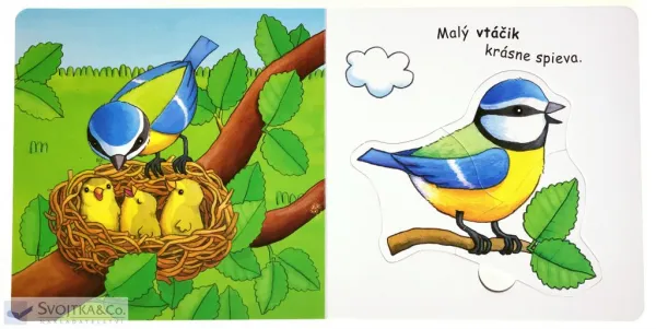 Kniha s puzzle – Káčatko