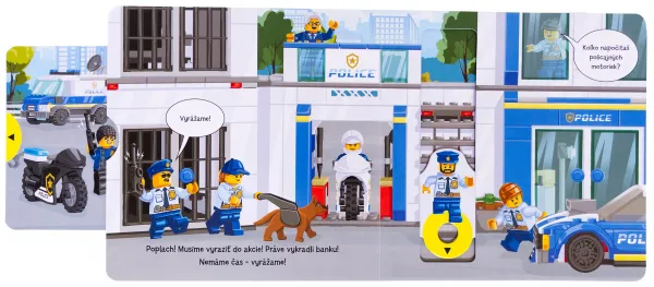 LEGO CITY Policajná stanica