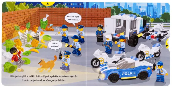 LEGO CITY Policajná stanica