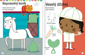 Veľké samolepky pre malé ruky Farma