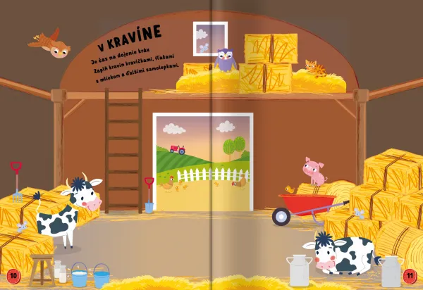 Veľké samolepky Farma