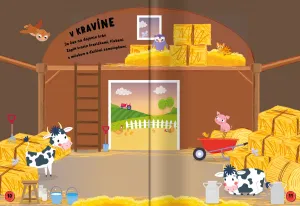 Veľké samolepky Farma