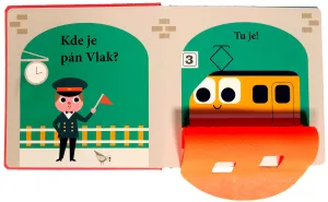 Kde je pán Automobil? Plstené okienka a zrkadielko!