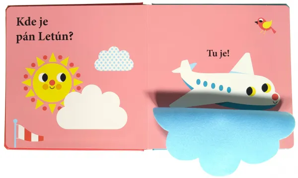 Kde je pán Automobil? Plstené okienka a zrkadielko!