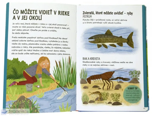 Hor sa do divočiny Pri rieke Sprievodca prírodou